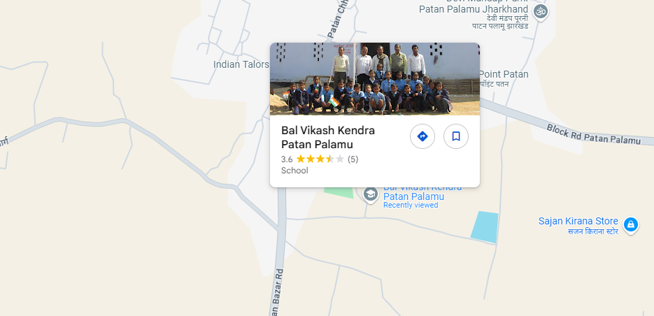 Address on Map